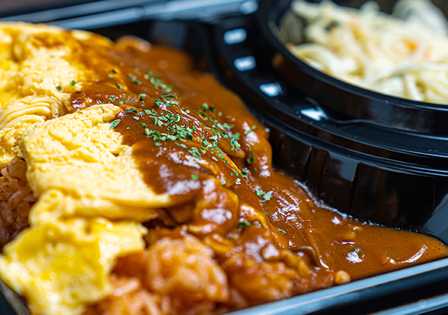 大牟田市オアシス　カレー弁当